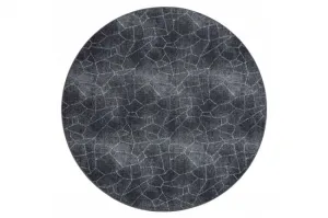 Koberec STONE kruh sivý