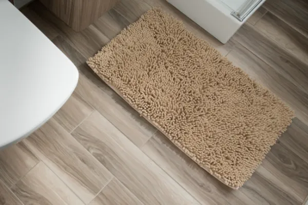 Kúpeľňový koberček CHENILLE béžový MSE-50 1PC