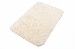 Kúpeľňový koberček SILK MR-103 1PC krémový