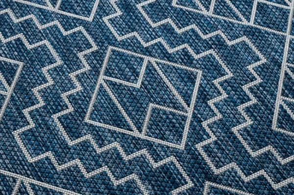 Koberec šnúrkový SIZAL SION geometrický, Romby 21778 granát