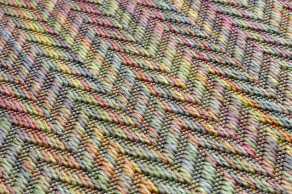Koberec SIZAL FISY šnúrkový 20776 Zygzak, melanž, dúha - dúhový