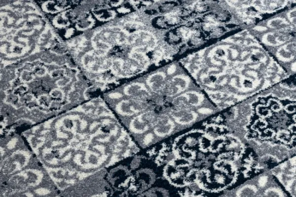 Koberec HEOS 78586 krém / nebeský PATCHWORK