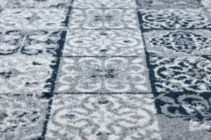 Koberec HEOS 78586 krém / nebeský PATCHWORK