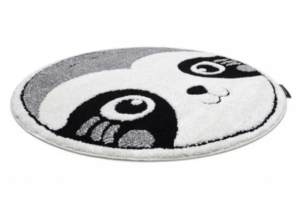 Koberec JOY Panda sivý / krém