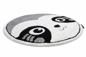 Koberec JOY Panda sivý / krém