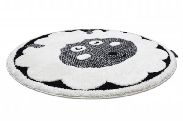 Koberec JOY Sheep krém / čierny