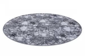 Koberec CONCRETE kruh Beton sivý