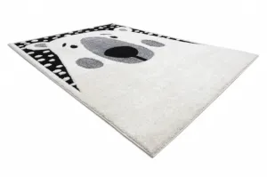 Koberec JOY Teddy krém / čierny