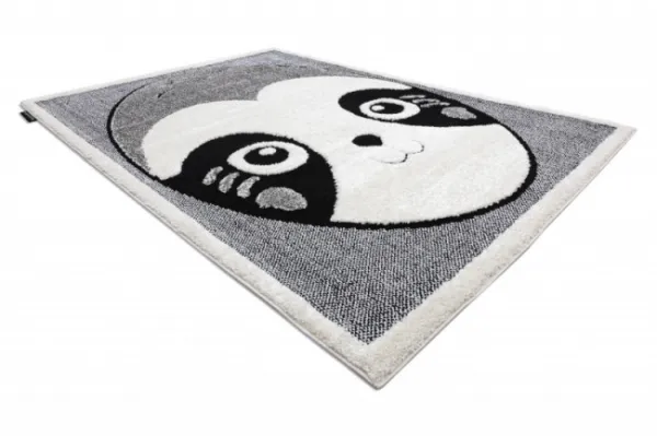 Koberec JOY Panda sivý / krém