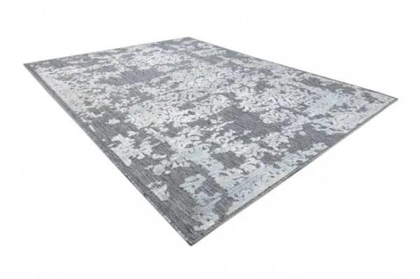 Koberec SOLE D3812 Ornament - ploské tkanie sivý / béžový