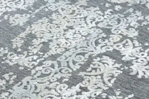 Koberec SOLE D3812 Ornament - ploské tkanie sivý / béžový