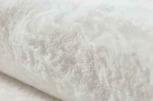 Protišmykový koberec POSH Shaggy slonia kosť, plyš