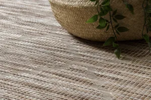 Koberec šnúrkový SIZAL PATIO ploské tkanie 3069 koniczyna marokánska - natural / béžový