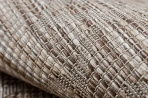 Koberec šnúrkový SIZAL PATIO ploské tkanie 3077 Boho - prírodný / béžový