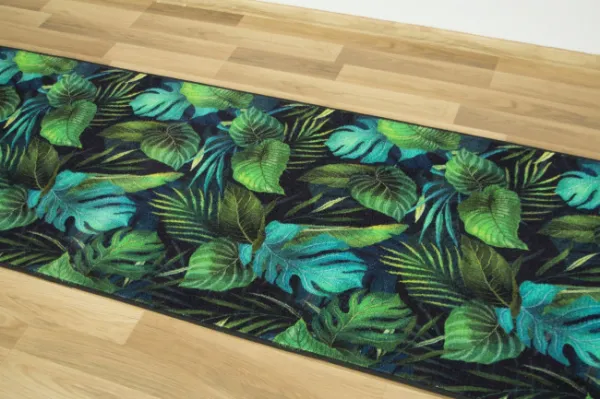 Behúň 67 Monstera Zelená. Tovar na mieru