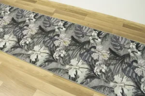Behúň 80 Monstera Šedá. Tovar na mieru