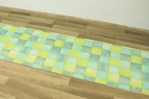Kúpelňová penová rohož Softy-tex 844 zelená