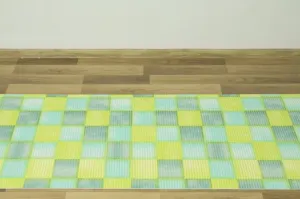 Kúpelňová penová rohož Softy-tex 844 zelená