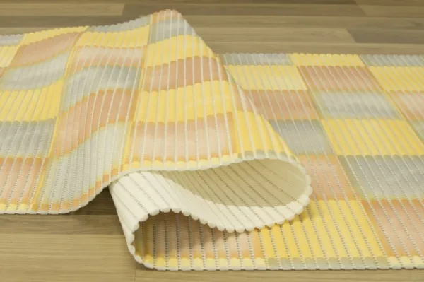 Kúpelňová penová rohož Softy-tex 842 oranžová