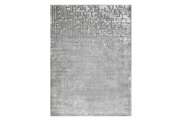 Koberec AKRYL VALS 3943 labirynt sivý