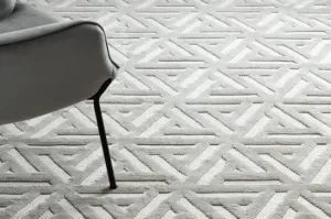 Koberec šnúrkový SANTO SIZAL 58503 geometrický béžový