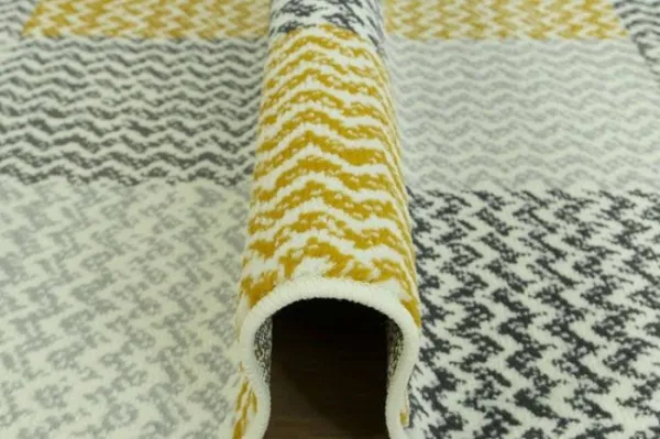 Koberec Luna 503568/89935 Patchwork žltý
