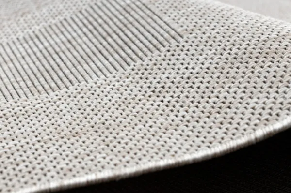 Koberec SIZAL FLOORLUX 20079 strieborný / čierny