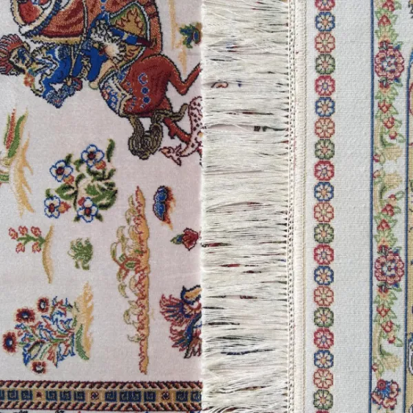 Koberec Exkluzívny Qum Silk 10 krémový