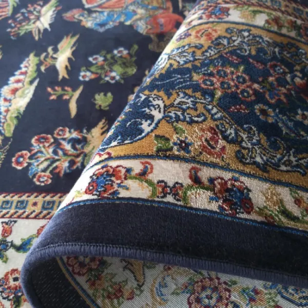Koberec Exkluzívny Qum Silk 10 modrý
