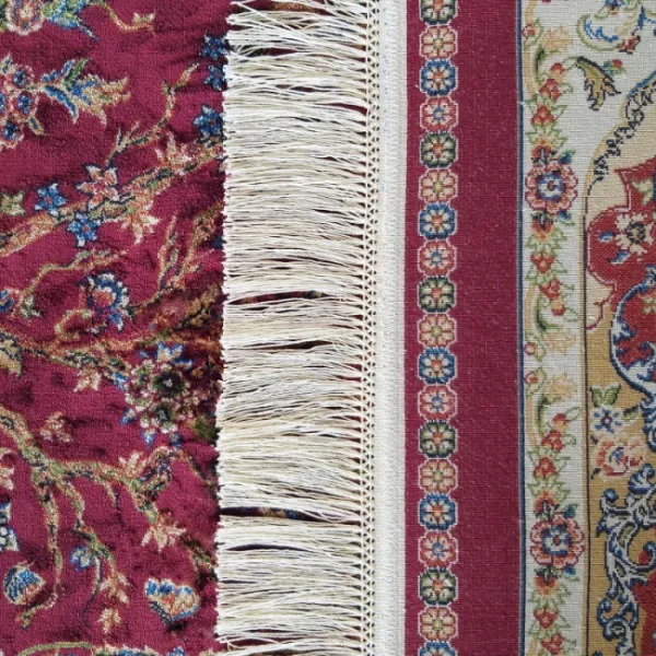Koberec Exkluzívny Qum Silk 11 červený
