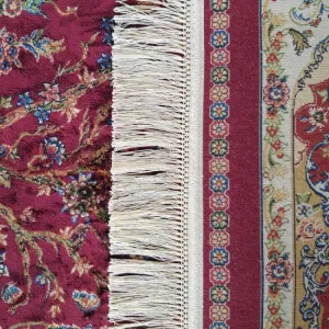 Koberec Exkluzívny Qum Silk 11 červený