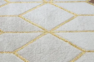 Koberec MEFE B400 Kocka, geometrický 3D - krém / béžový