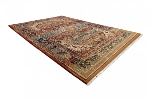 Koberec KESHAN Ornament orientálny 7518/53528 béž / granát