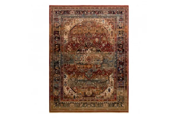 Koberec KESHAN Ornament orientálny 7518/53528 béž / granát