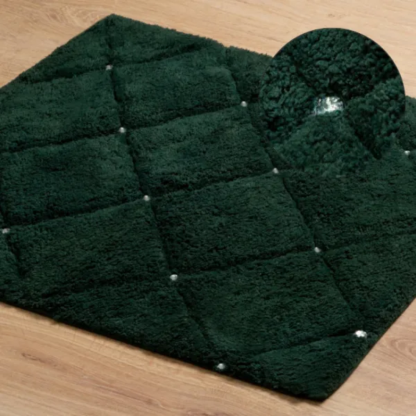 Kúpeľňový koberček CHIC 2 tmavozelený
