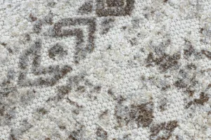 Koberec SOLE D3732 Aztécky, romby - ploské tkanie, béžový