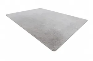Protišmykový koberec POSH Shaggy sivý plyš