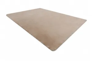 Protišmykový koberec POSH Shaggy camel, béžový plyš