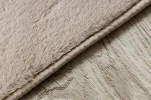 Protišmykový koberec POSH Shaggy camel, béžový plyš