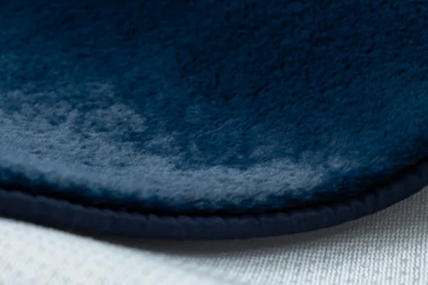Protišmykový koberec POSH Shaggy navy granát plyš