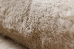 Protišmykový koberec POSH Shaggy camel, béžový plyš