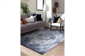 Koberec ANTIKA Ancret Washedstone ornament sivý