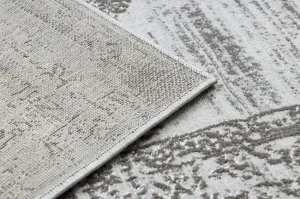 Koberec LIRA E1468 Rozeta, štrukturálny, glamour - sivý