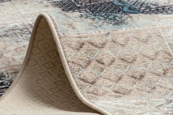 Protišmykový behúň PATCHWORK vintage béžový