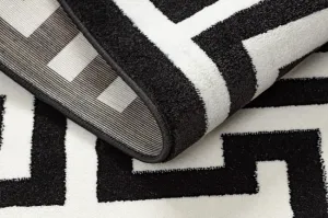 Koberec HAMPTON Crown čierny