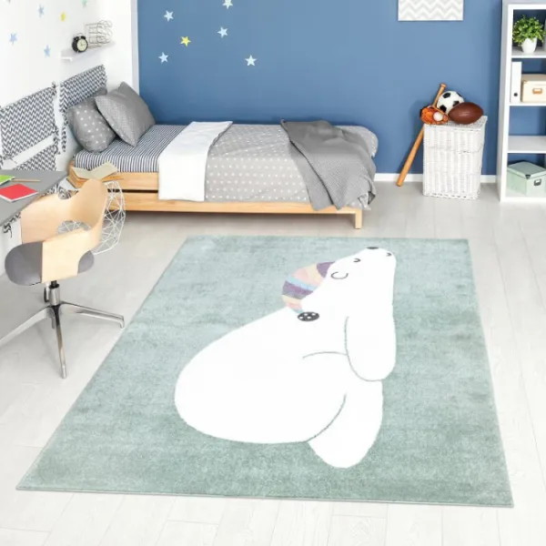 Detský koberec Anime 921 zelený