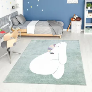 Detský koberec Anime 921 zelený