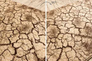 Behúň KARMEL Terra popraskaná zem orech