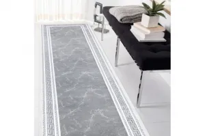 Koberec / Behúň GLOSS 2813 27 ramka, grécky - sivý