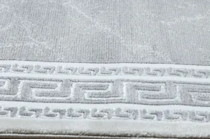 Koberec / Behúň GLOSS 2813 27 ramka, grécky - sivý